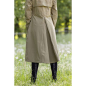 Covalliero Gabardina Larga SS26 Mujer Nuez Covalliero Gabardina Larga SS26 Mujer Nuez