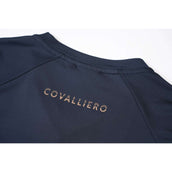 Covalliero T-Shirt SS26 Mujer Azul Marino Oscuro Covalliero T-Shirt SS26 Mujer Azul Marino Oscuro
