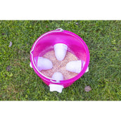 Kerbl Cubeta de Comida Pollos Rosa Kerbl Cubeta de Comida Pollos Rosa