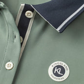 Kingsland Polo Shirt KLLaura Green Agave Kingsland Polo Shirt KLLaura Green Agave