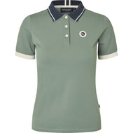 Kingsland Polo Shirt KLLaura Green Agave Kingsland Polo Shirt KLLaura Green Agave