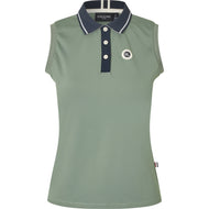Kingsland Poloshirt KLLaura Sin Mangas Green Agave Kingsland Poloshirt KLLaura Sin Mangas Green Agave