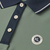 Kingsland Poloshirt KLLorenzo Hombres Green Agave Kingsland Poloshirt KLLorenzo Hombres Green Agave