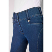 Kingsland Pantalón de Equitación KLKayce Denim Full Grip Navy Kingsland Pantalón de Equitación KLKayce Denim Full Grip Navy