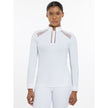 LeMieux Camiseta de Competición Camille Mangas Largas Blanco