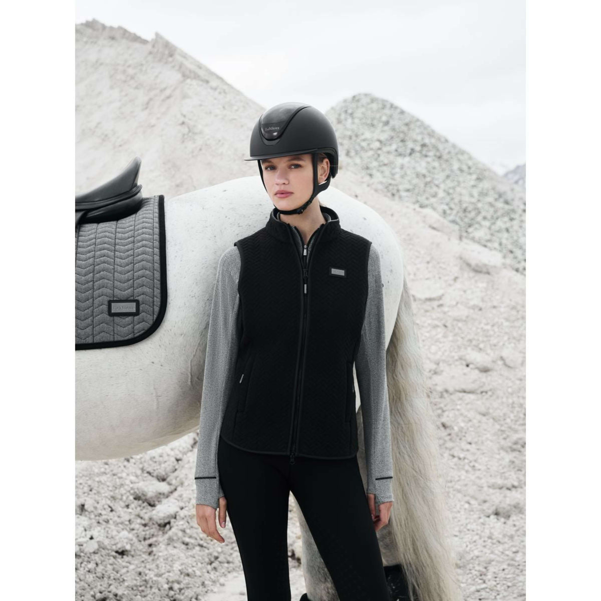 LeMieux Chaleco Aspen Fleece Negro LeMieux Chaleco Aspen Fleece Negro