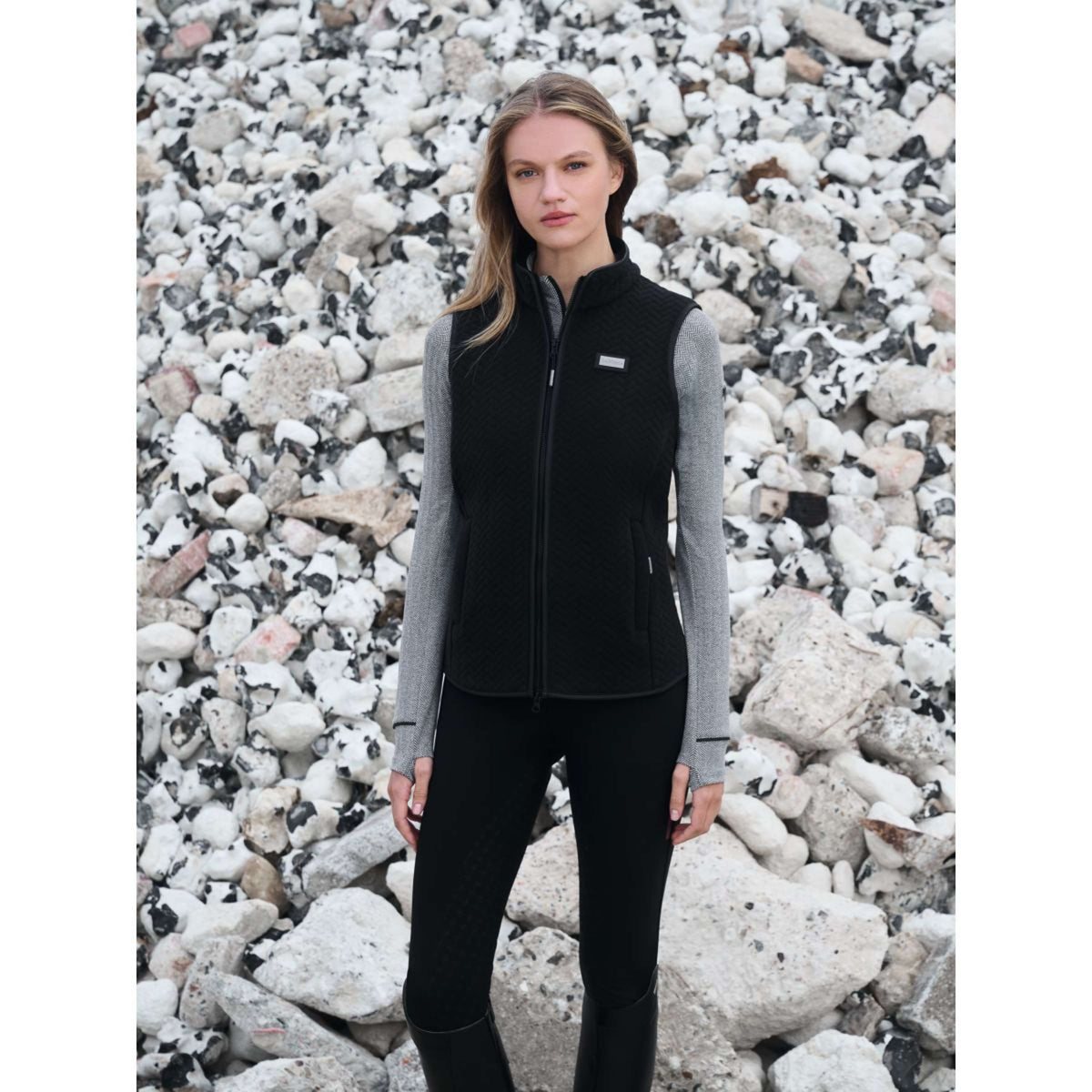 LeMieux Chaleco Aspen Fleece Negro LeMieux Chaleco Aspen Fleece Negro