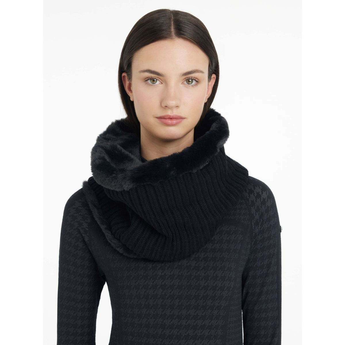 LeMieux Bufanda Aspen Fleece Negro LeMieux Bufanda Aspen Fleece Negro