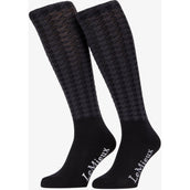 LeMieux Calcetines de Equitación Aspen Houndstooth LeMieux Calcetines de Equitación Aspen Houndstooth