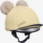 LeMieux Hat Silk Double Pom Niños Mimosa LeMieux Hat Silk Double Pom Niños Mimosa