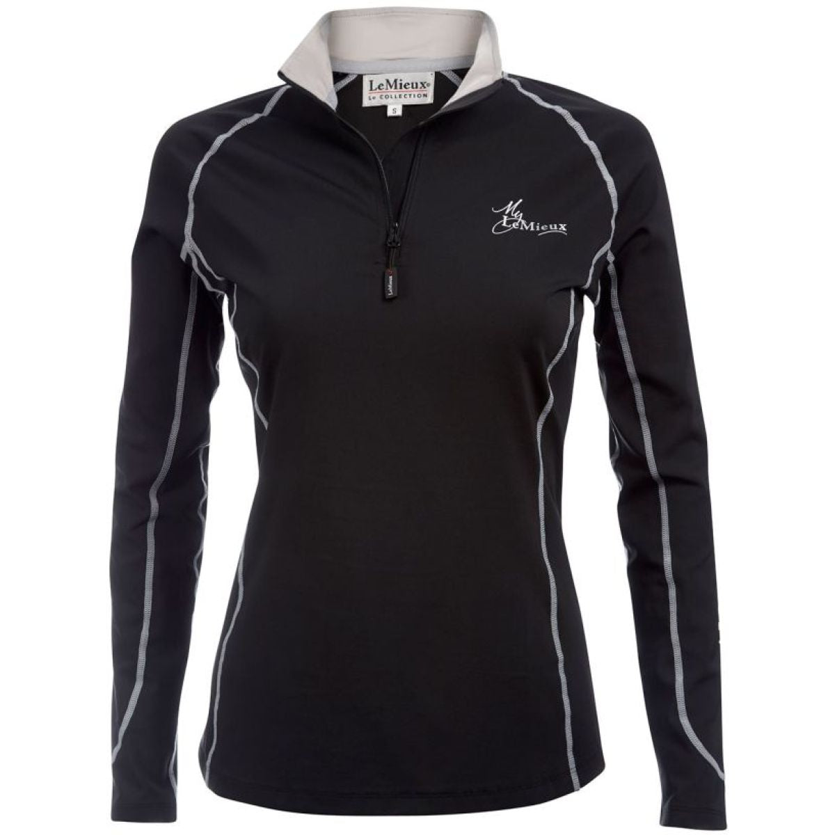LeMieux Shirt Test2 Básico Negro Gris LeMieux Shirt Test2 Básico Negro Gris