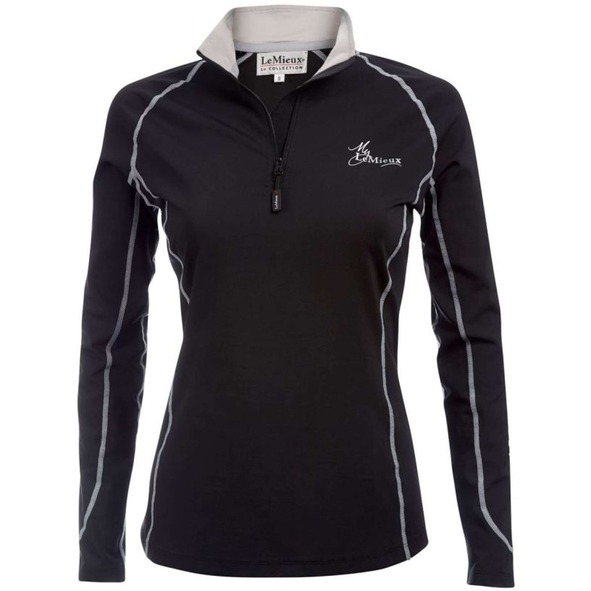 LeMieux Shirt Test2 Básico Negro Gris LeMieux Shirt Test2 Básico Negro Gris