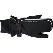 Mountain Horse Guantes de Equitación Triplex Jr Negro II Mountain Horse Guantes de Equitación Triplex Jr Negro II