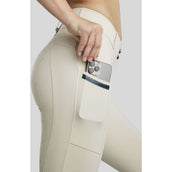 Montar Pantalones MoStella Full Grip Gris Plateado Montar Pantalones MoStella Full Grip Gris Plateado