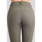 Montar Pantalón de Equitación MoLila Champagne Crystals Full Grip Gris Montar Pantalón de Equitación MoLila Champagne Crystals Full Grip Gris