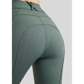 Montar Pantalón de Equitación MoLila Champagne Crystals Full Grip Jade Montar Pantalón de Equitación MoLila Champagne Crystals Full Grip Jade