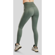 Montar Legging de Equitación MoPearl Pintuck Full Grip Jade Montar Legging de Equitación MoPearl Pintuck Full Grip Jade