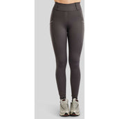Montar Legging de Equitación MoLila Champagne Crystals Full Grip Slate Grey Montar Legging de Equitación MoLila Champagne Crystals Full Grip Slate Grey