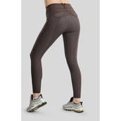 Montar Pantalón de Equitación MoVeronica Golden Quartz Full Grip Black Peony Montar Pantalón de Equitación MoVeronica Golden Quartz Full Grip Black Peony