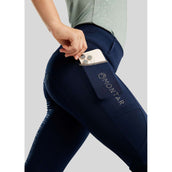 Montar Legging de Equitación MoLila Champagne Crystals Junior Navy Montar Legging de Equitación MoLila Champagne Crystals Junior Navy