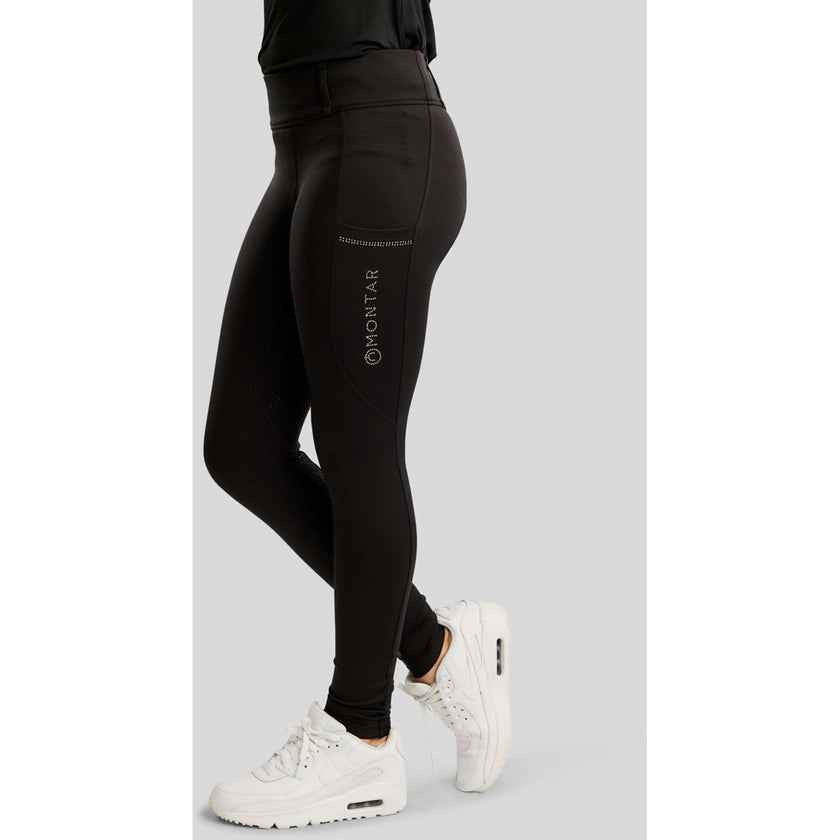Montar Legging de Equitación MOEverlisa Kids Full Grip Negro Montar Legging de Equitación MOEverlisa Kids Full Grip Negro