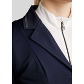 Montar Chaqueta de Competición MoPearl Pintucks Gun Metal Crystals Navy Montar Chaqueta de Competición MoPearl Pintucks Gun Metal Crystals Navy