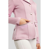 Montar Chaqueta de Competición MoPearl Pintucks Gun Metal Crystals Junior Candy Pink Montar Chaqueta de Competición MoPearl Pintucks Gun Metal Crystals Junior Candy Pink