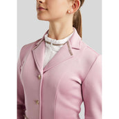 Montar Chaqueta de Competición MoPearl Pintucks Gun Metal Crystals Junior Candy Pink Montar Chaqueta de Competición MoPearl Pintucks Gun Metal Crystals Junior Candy Pink