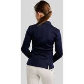 Montar Chaqueta de Competición MoPearl Pintucks Gun Metal Crystals Junior Navy Montar Chaqueta de Competición MoPearl Pintucks Gun Metal Crystals Junior Navy