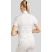 Montar Camiseta de Competición MoLila Champagne Crystals Blanco Montar Camiseta de Competición MoLila Champagne Crystals Blanco