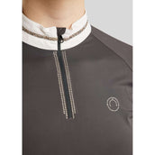 Montar Camiseta de Competición MoLila Champagne Crystals Slate Grey Montar Camiseta de Competición MoLila Champagne Crystals Slate Grey