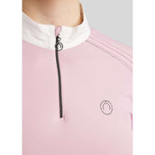 Montar Camiseta de Competición MoPearl Pintucks Gun Metal Crystals Candy Pink Montar Camiseta de Competición MoPearl Pintucks Gun Metal Crystals Candy Pink