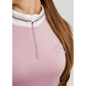 Montar Camiseta de Competición MoLila Champagne Crystals Junior Candy Pink Montar Camiseta de Competición MoLila Champagne Crystals Junior Candy Pink