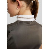 Montar Camiseta de Competición MoLila Champagne Crystals Junior Gris Montar Camiseta de Competición MoLila Champagne Crystals Junior Gris