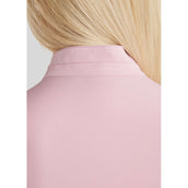 Montar Poloshirt MoPearl Pintuck Candy Pink Montar Poloshirt MoPearl Pintuck Candy Pink