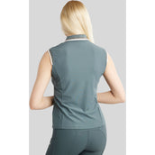 Montar Poloshirt MoOttilia Sin Mangas Dark Slate Montar Poloshirt MoOttilia Sin Mangas Dark Slate