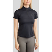 Montar Poloshirt MoPearl Pintuck Navy Montar Poloshirt MoPearl Pintuck Navy