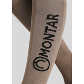 Montar Calcetines de Equitación Logo Latte Montar Calcetines de Equitación Logo Latte