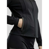 Montar Sudadera con capucha y cremallera MoGloria Negro Montar Sudadera con capucha y cremallera MoGloria Negro