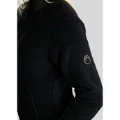 Montar Sudadera con capucha y cremallera MoEbba Teddy Pile Golden Quartz Negro Montar Sudadera con capucha y cremallera MoEbba Teddy Pile Golden Quartz Negro
