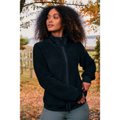 Montar Sudadera con capucha y cremallera MoEbba Teddy Pile Golden Quartz Negro Montar Sudadera con capucha y cremallera MoEbba Teddy Pile Golden Quartz Negro