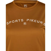 Pikeur T-Shirt Sports SS25 Golden Caramel Pikeur T-Shirt Sports SS25 Golden Caramel