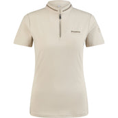 Pikeur T-Shirt Function Zip SS26 Pearl Gray Pikeur T-Shirt Function Zip SS26 Pearl Gray