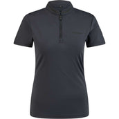 Pikeur T-Shirt Function Zip SS26 Negro Pikeur T-Shirt Function Zip SS26 Negro