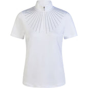 Pikeur Camiseta de Competición Strass SS26 Blanco Pikeur Camiseta de Competición Strass SS26 Blanco