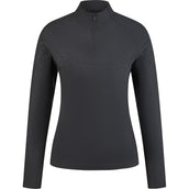 Pikeur Shirt Function Zip SS26 Mangas Largas Negro Pikeur Shirt Function Zip SS26 Mangas Largas Negro