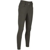 Pikeur Pantalón de Equitación New Candela Full Grip Flex Faux Leather Deep Khaki Pikeur Pantalón de Equitación New Candela Full Grip Flex Faux Leather Deep Khaki