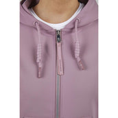 Pikeur Sudadera con capucha y cremallera Athleisure AW25 Berry Blush Pikeur Sudadera con capucha y cremallera Athleisure AW25 Berry Blush