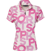 PK International T-Shirt Performance Rossini All Over Off White PK International T-Shirt Performance Rossini All Over Off White