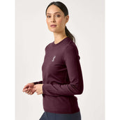 PS of Sweden Suéter PS Logo Ciruela PS of Sweden Suéter PS Logo Ciruela